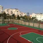 Basketbol Sahasının Boyanması Ve Çizilmesi Saer Trafik / Group