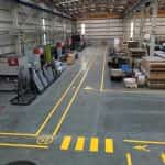 İş Güvenliği Çizgileri Saer Trafik / Group