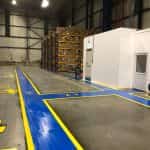 Fabrika İç Sahalarında İş Güvenliği ve Yol Çizgi Uygulamaları Saer Trafik / Group