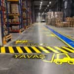 Fabrika Çizgileri - Epoksi Zemin ve Trafik İşaretleri Saer Trafik / Group