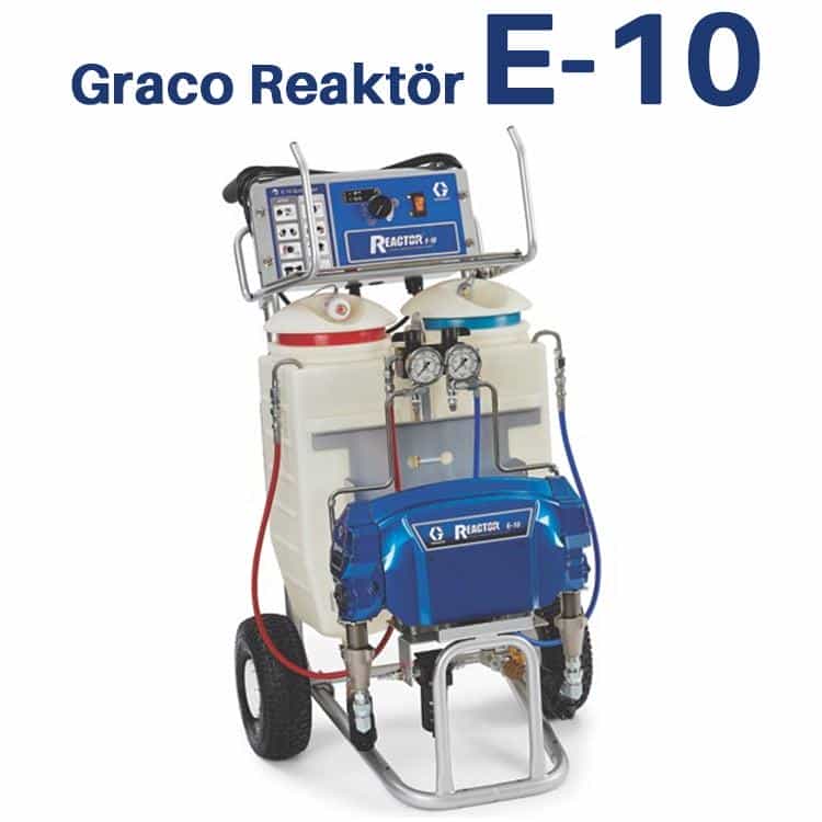 Graco Reaktör E-10 Isıtmalı Oranlayıcı 1 Graco Reaktör E-10 Isıtmalı Oranlayıcı