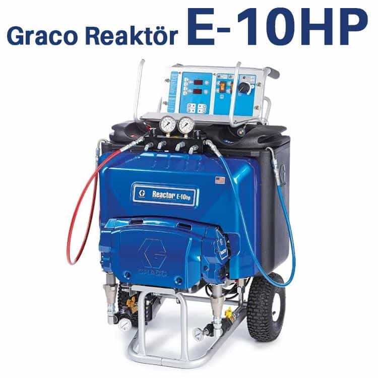 Graco Reaktör E-10HP Püskürtücü 1 Graco Reaktör E-10HP Püskürtücü